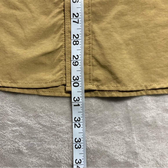 Columbia PHG Tan Brown Hunting Rifle Short Sleeve Button Down Shirt Vented - Picture 11 of 12